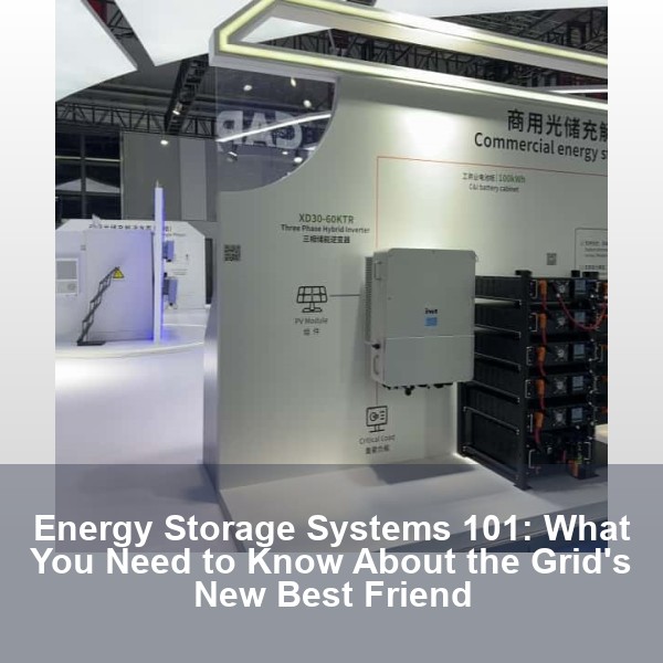 Energy Storage Systems 101: What You Need to Know About the Grid's New Best Friend